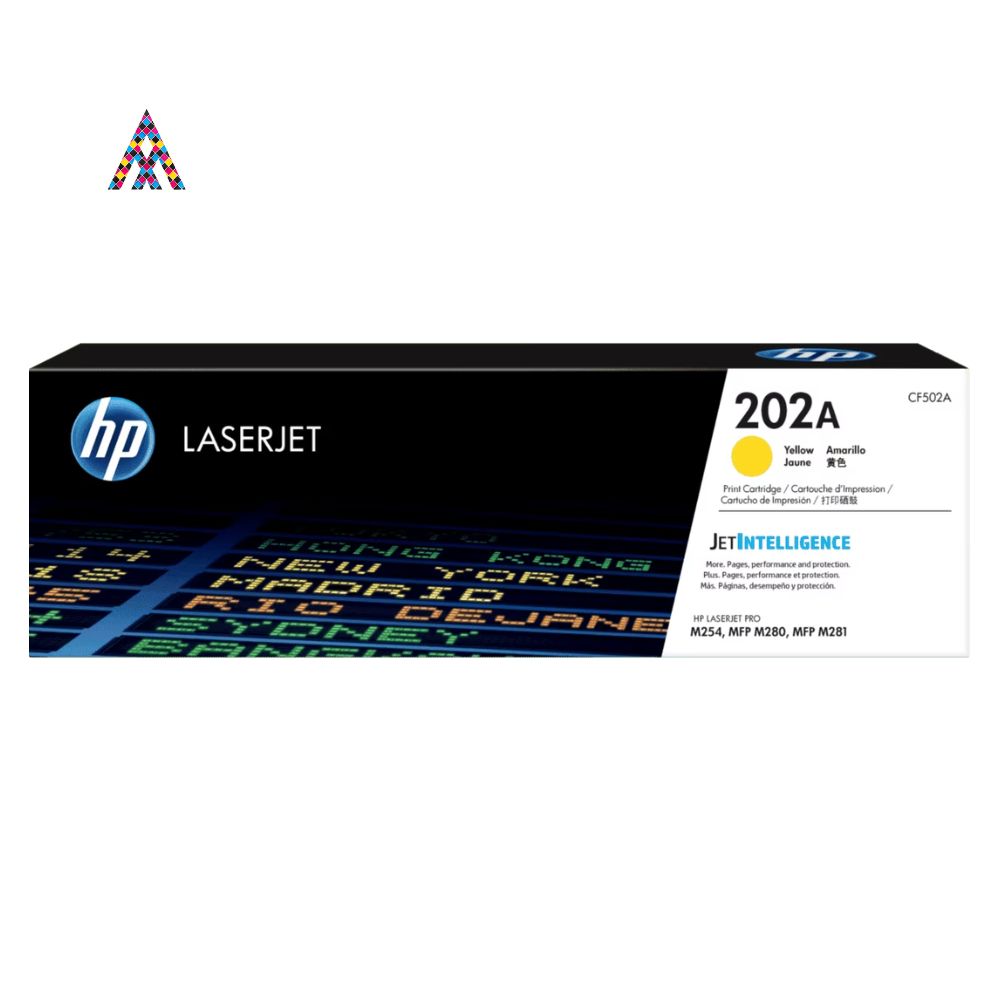 [WC-2175] Tóner HP 202A Amarillo para Impresoras HP Color LaserJet Pro