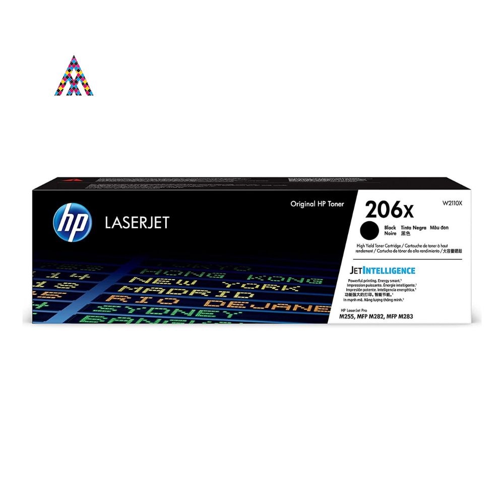 [WC-2162] Tóner HP 206X Negro de Alto Rendimiento para Impresoras HP Color LaserJet Pro