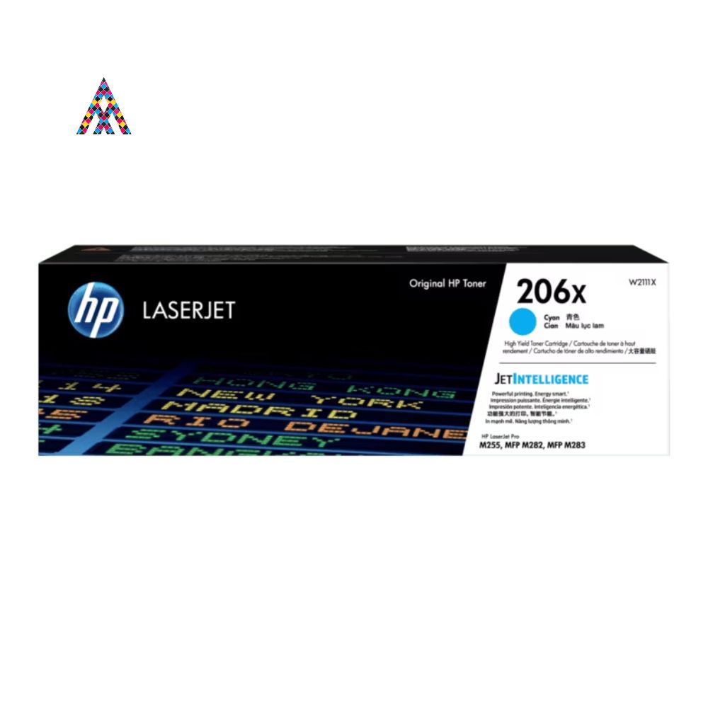 [WC-2154] Tóner HP 206X Azul de Alta Capacidad para Impresoras HP Color LaserJet Pro