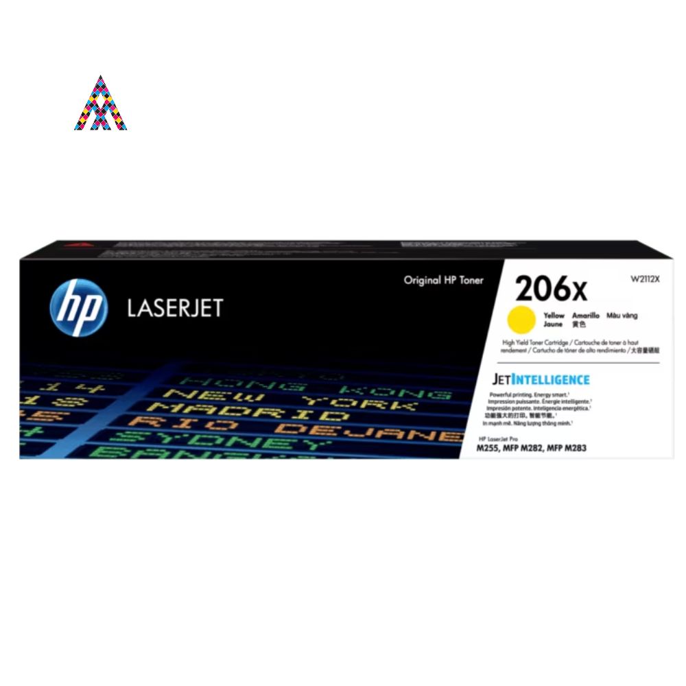 [WC-2150] Tóner HP 206X Amarillo de Alta Capacidad para Impresoras HP Color LaserJet Pro