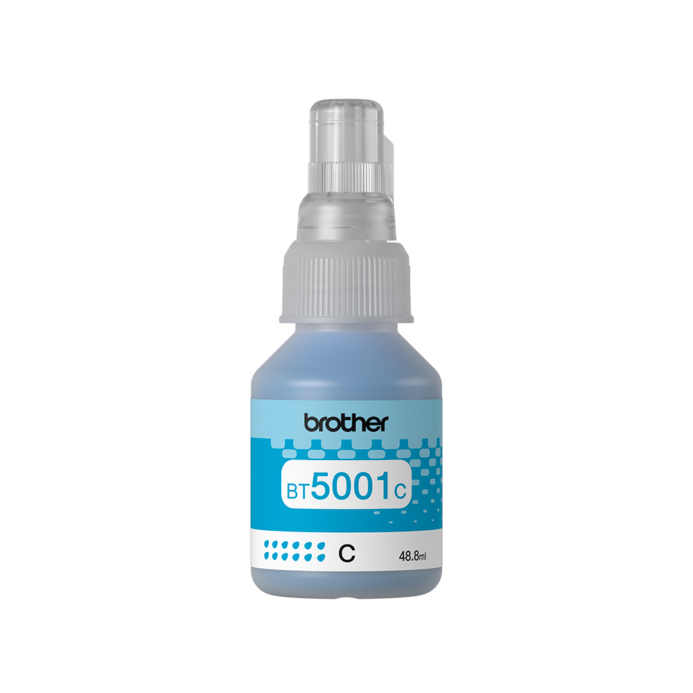 [BT5001C] Botella De Tinta Brother BT5001C Cian