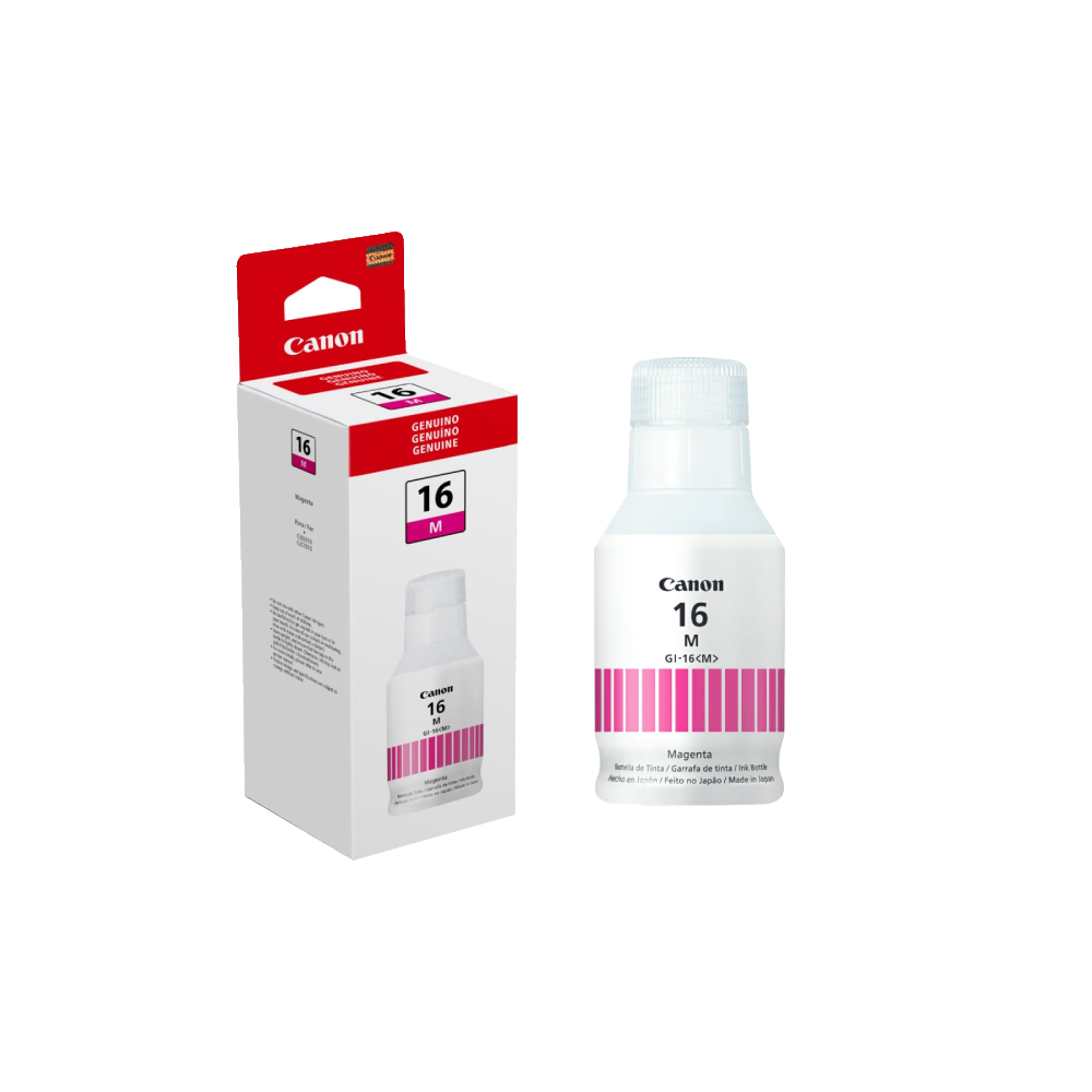 [GI16M] Botella De Tinta Canon 16 Magenta Original (GI16M)