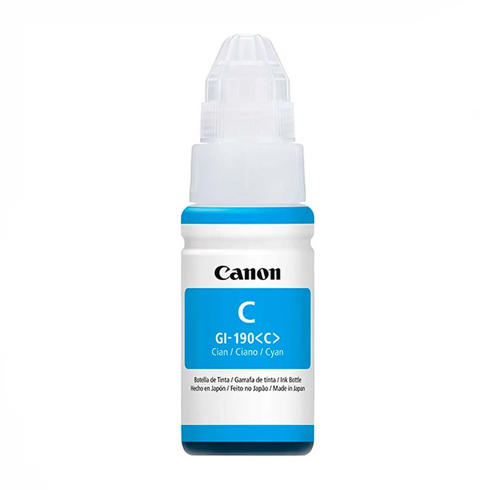 [GI190C] Botella De Tinta Canon 190 Cian GI-190C