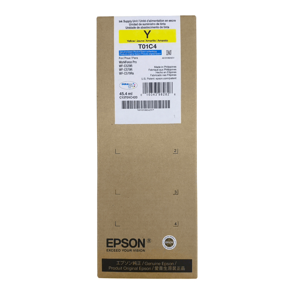 [T01C420] Bolsa De Tinta Epson T01C4 Amarilla WF-C529R/C579R/C579Ra