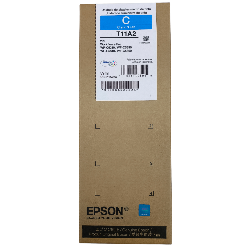 Bolsa De Tinta Epson T11A2 Cian (T11A220)