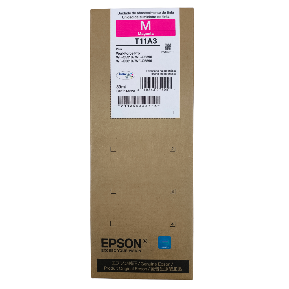 [T11A320] Bolsa De Tinta Epson T11A3 Magenta (T11A320) WF-C5310/C53190/C5810/C5890