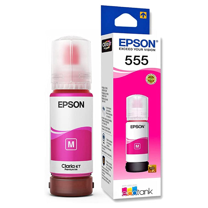 [T555320] Botella De Tinta Epson 555 Magenta (T555320)