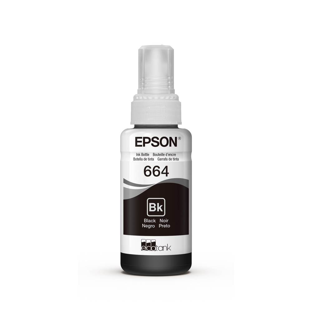 [T664120] Botella De Tinta Epson 664 Negro (T664120)