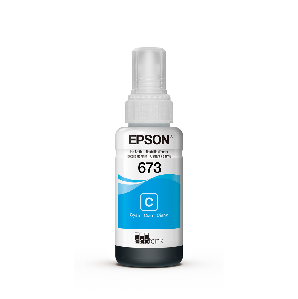 [T673220] Botella De Tinta Epson 673 Cian L800 (T673220)
