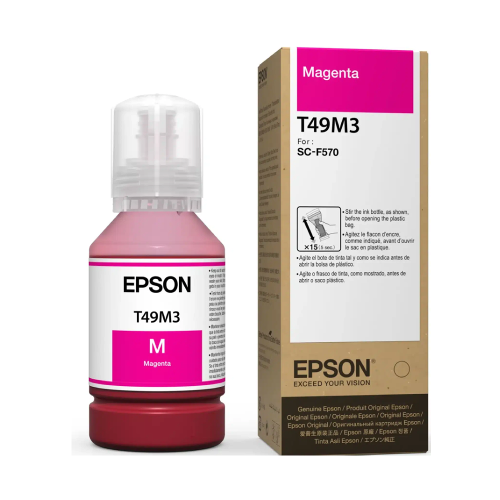 [T49M320] Botella De Tinta Epson T49M3 Magenta SC-F570, F170, F571