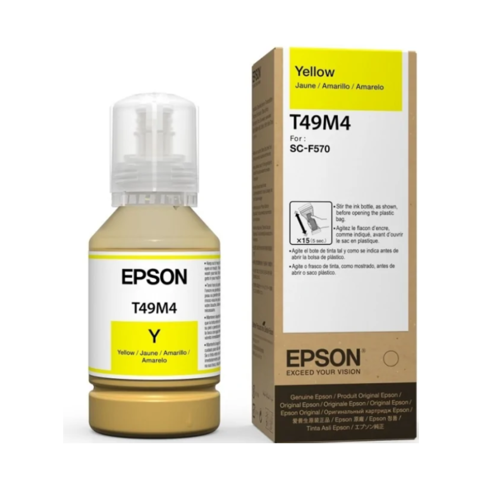 [T49M420] Botella De Tinta Epson T49M4 Amarillo SC-F570, F170, F571