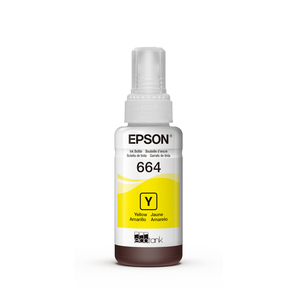 [T664420] Botella De Tinta Epson 664 Amarillo (T664420)