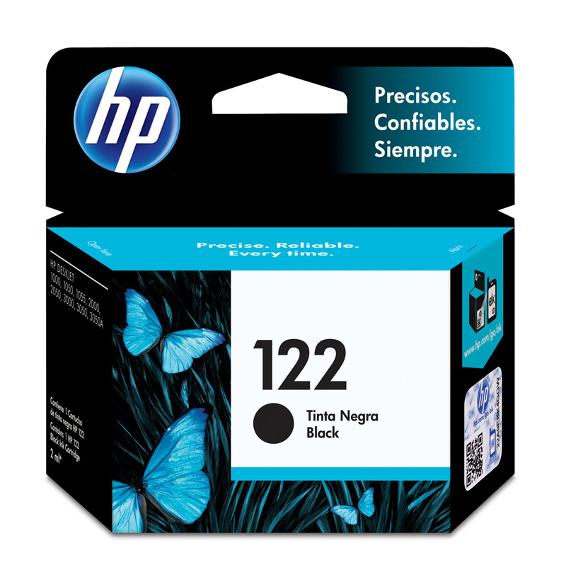 [CH561HL] Cartucho De Tinta HP 122 Negro Original (CH561HL)