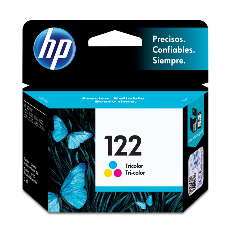 [CH562HL] Cartucho De Tinta HP 122 Tricolor Original (CH562HL)