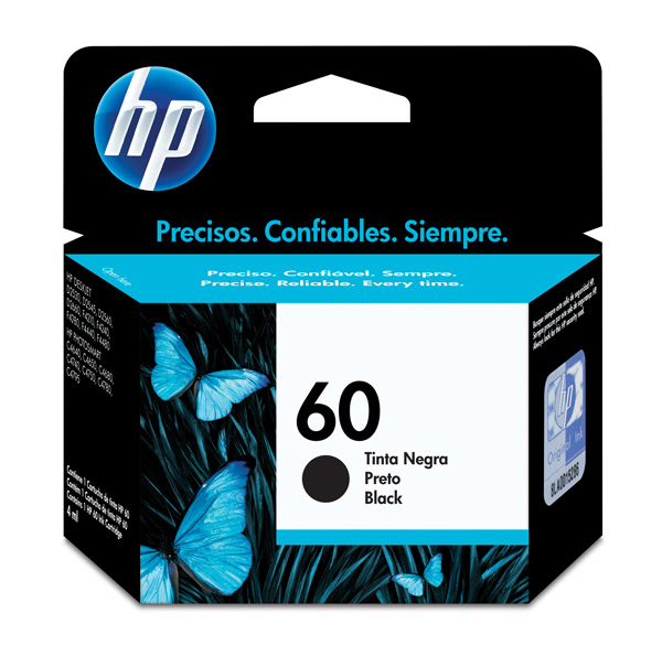 [CC640WL] Cartucho De Tinta HP 60 Negro Original (CC640WL)