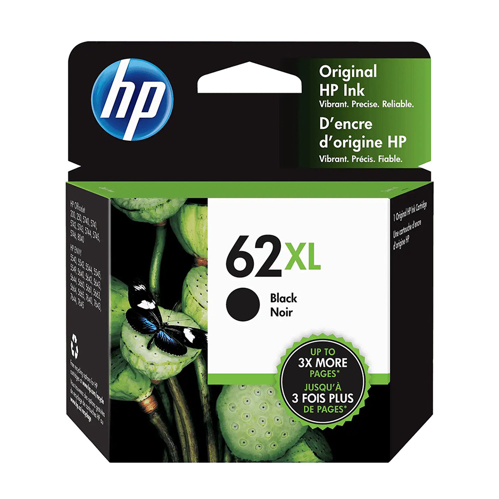 [C2P05AL] Cartucho De Tinta HP 62XL Negro Original (C2P05AL)