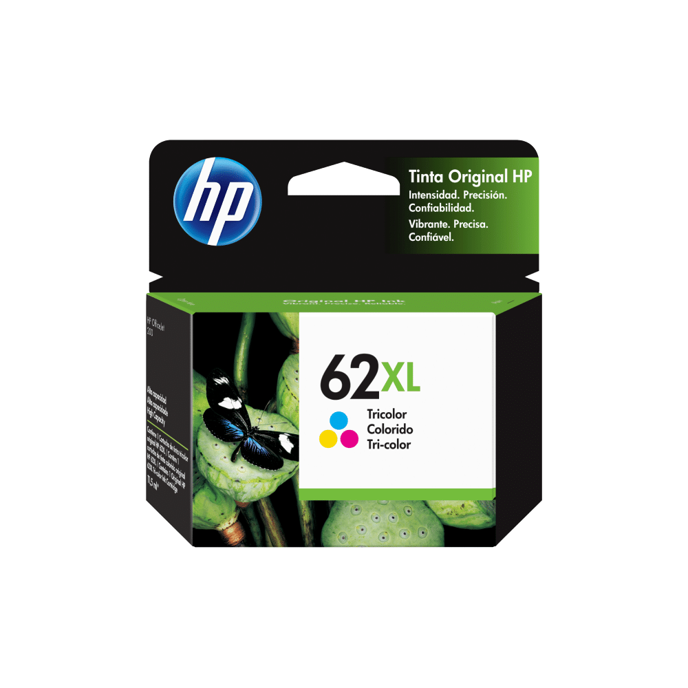 [C2P07AL] Cartucho De Tinta HP 62XL Tricolor Original (C2P07AL)