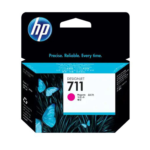 [CZ131A] Cartucho De Tinta HP 711 Magenta DesignJet De 29 ml (CZ131A)