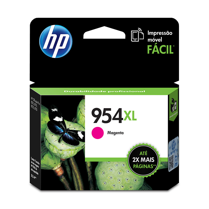 [L0S65AL] Cartucho De Tinta HP 954XL Magenta Original (L0S65AL)