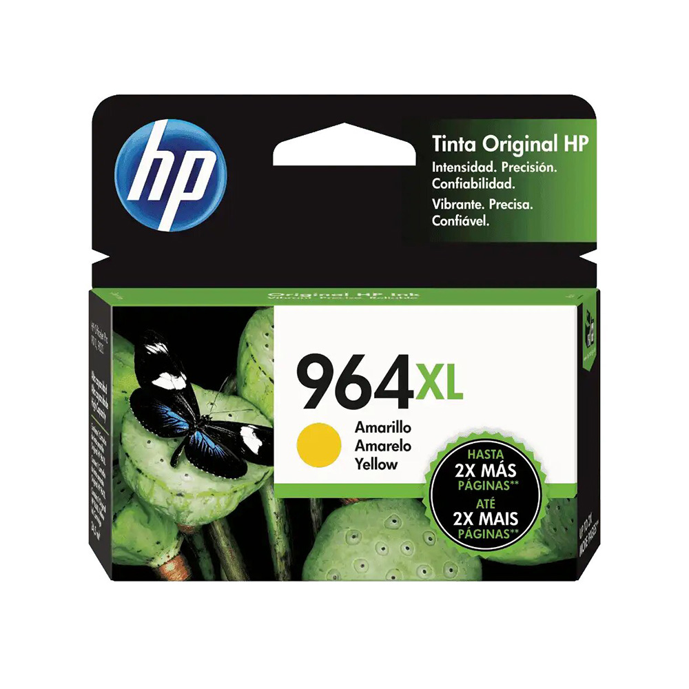 [3JA56AL] Cartucho De Tinta HP 964XL Amarillo Original (3JA56AL)