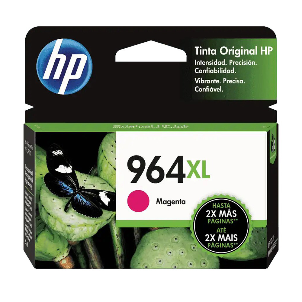 [3JA55AL] Cartucho De Tinta HP 964XL Magenta Original (3JA55AL)