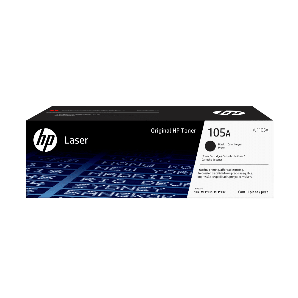 [W1105A] Cartucho De Toner HP 105A Negro Laserjet Original (W1105A)