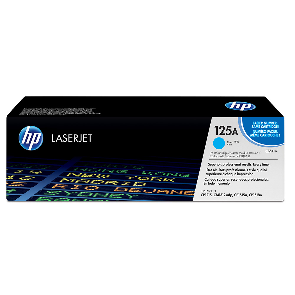 [CB541A] Cartucho De Toner HP 125A Cian Laserjet Original (CB541A)