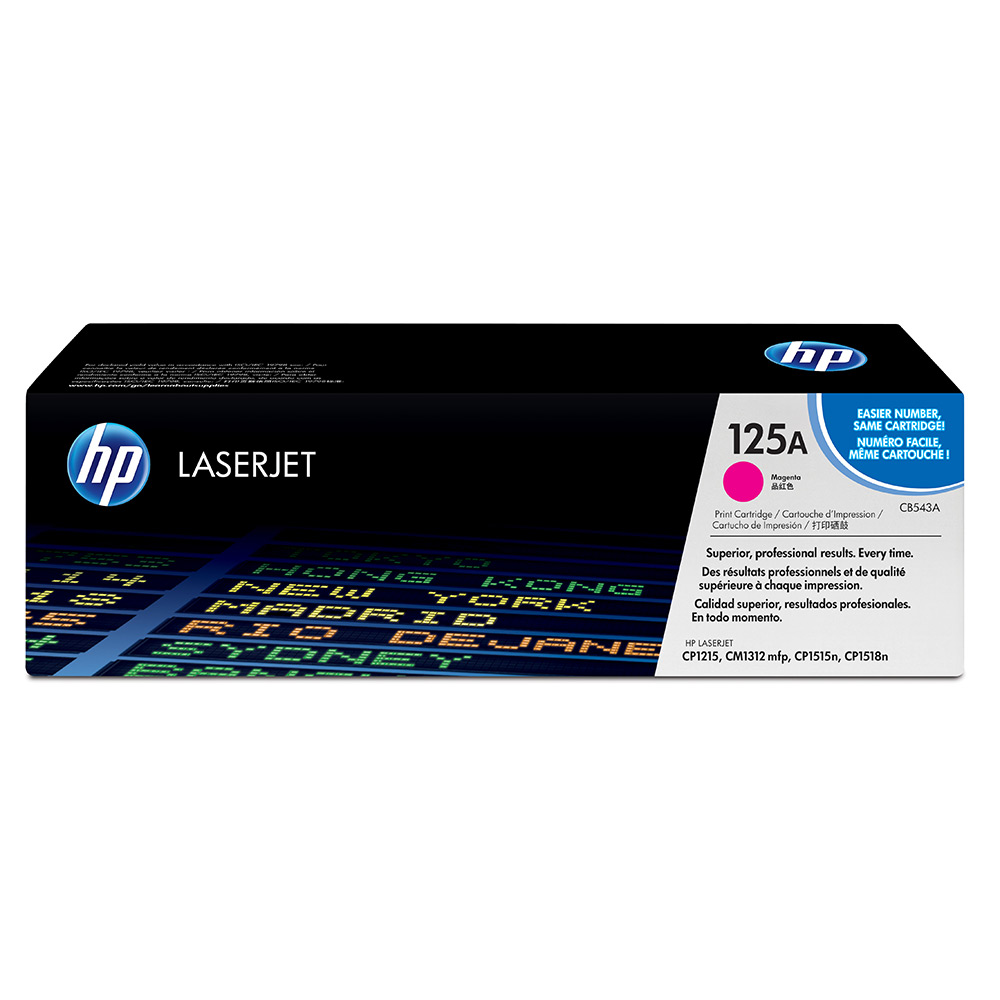 [CB543A] Cartucho De Toner HP 125A Magenta Laserjet Original (CB543A)