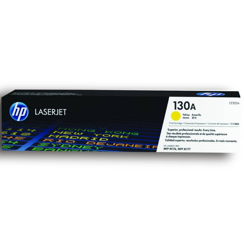 [CF352A] Cartucho De Toner HP 130A Amarillo Laserjet Original (CF352A)
