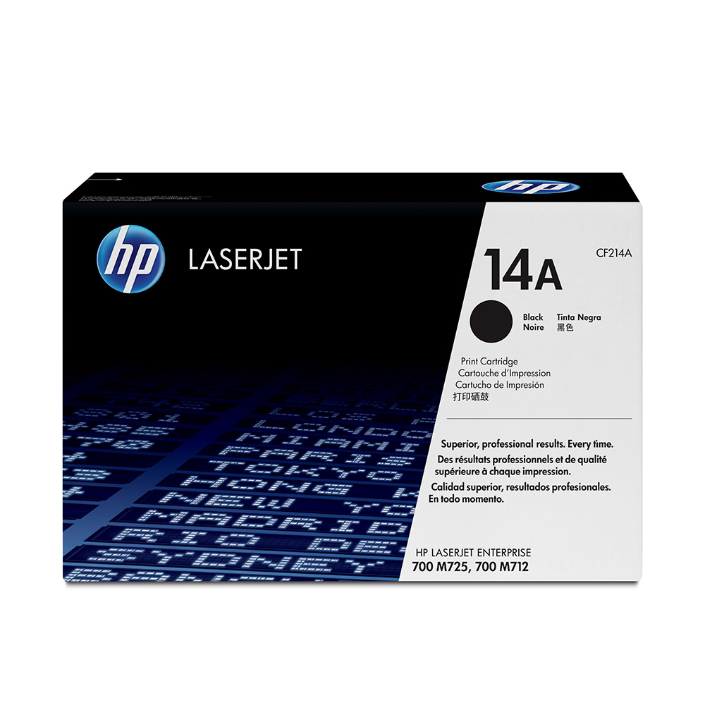 [CF214A] Cartucho De Toner HP 14A Negro Laserjet Original (CF214A)