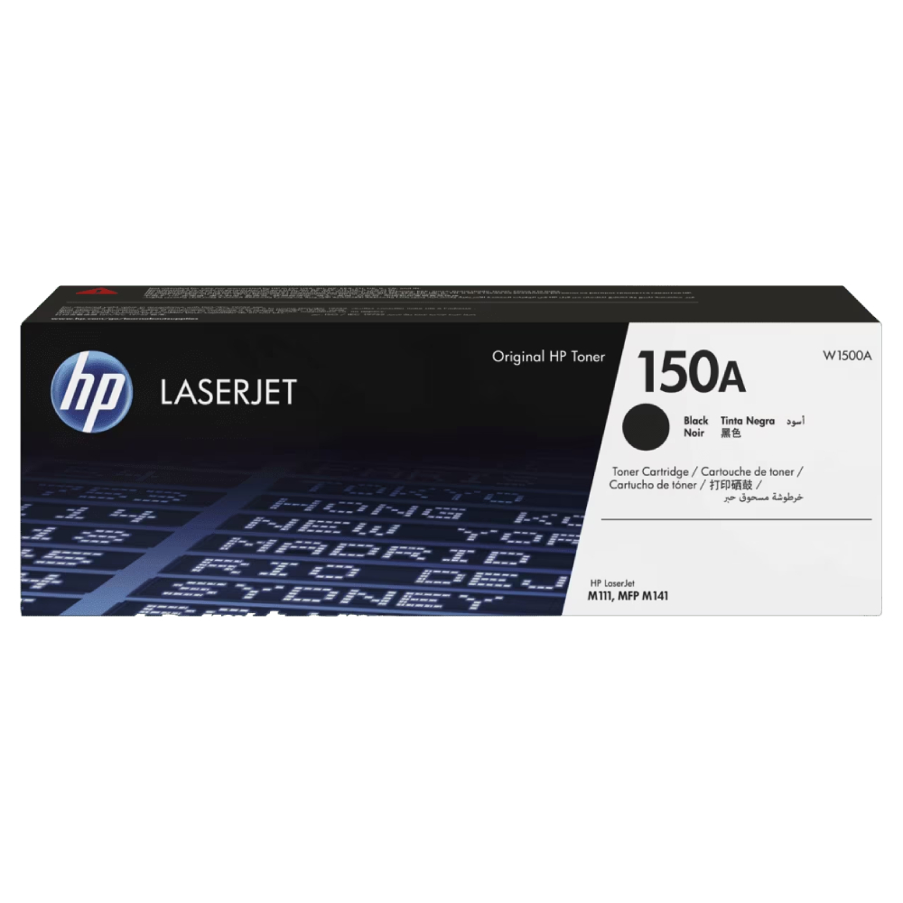 [W1500A] Cartucho De Toner HP 150A Negro LaserJet Original (W1500A)