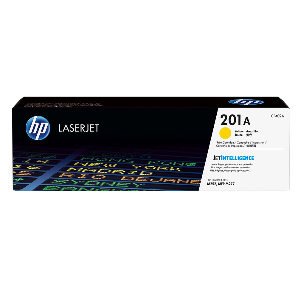 [CF402A] Cartucho De Toner HP 201A Amarillo Laserjet Original (CF402A)