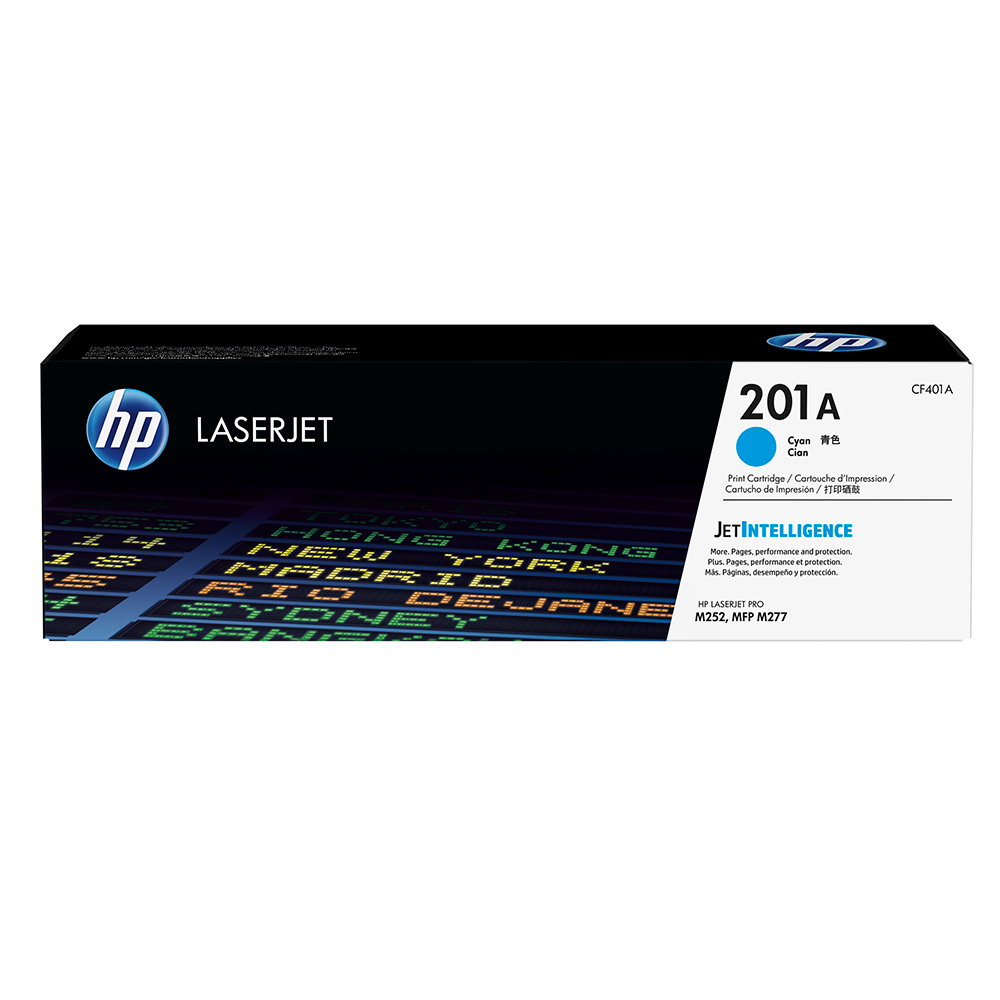 [CF401A] Cartucho De Toner HP 201A Cian Laserjet Original (CF401A)