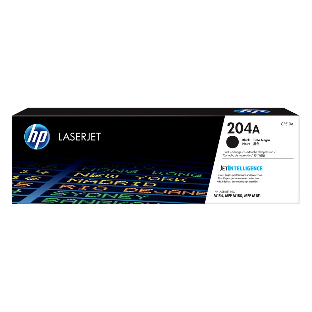 [CF510A] Cartucho De Toner HP 204A Negro Laserjet Original (CF510A)