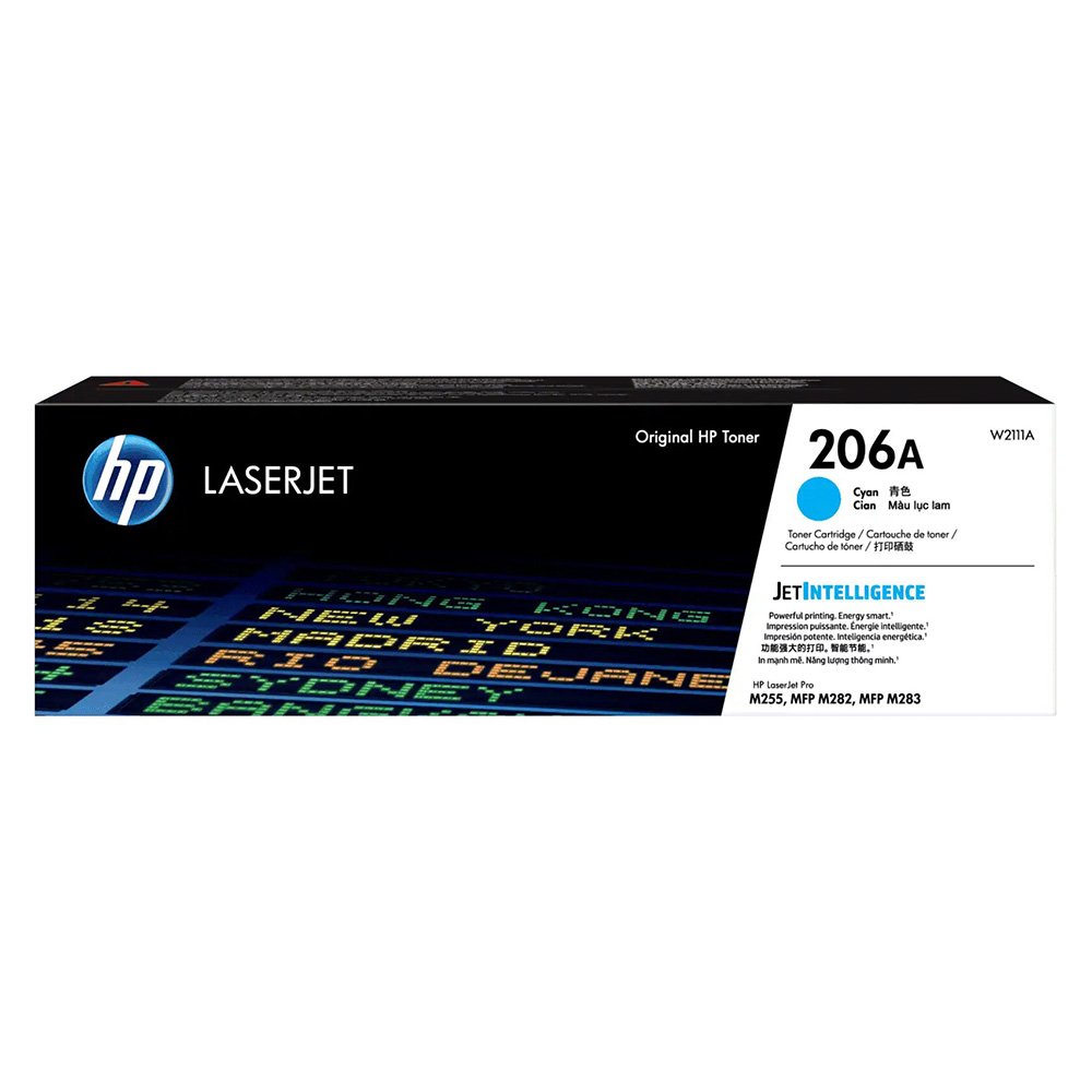 [W2111A] Cartucho De Toner HP 206A Cian Laserjet Original (W2111A)