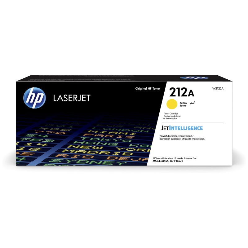 Toner HP 212A Amarillo Laserjet (W2123A)