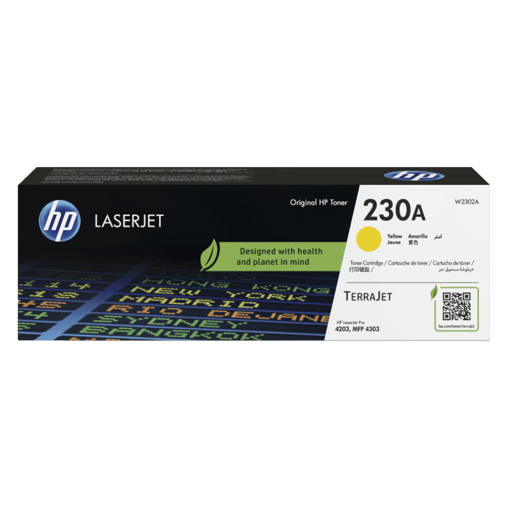 Toner HP 230A Amarillo LaserJet Original (W2302A)