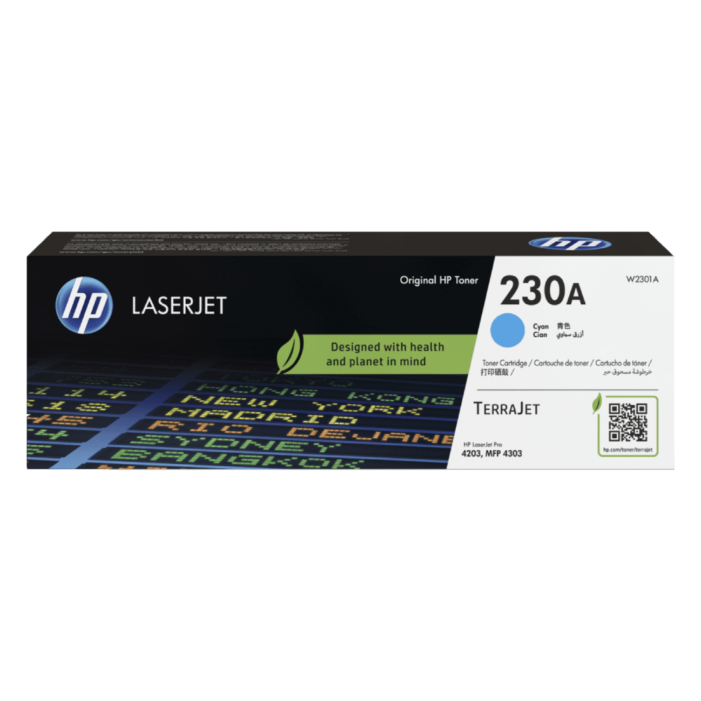 [W2301A] Cartucho De Toner HP 230A Cian LaserJet Original (W2301A)