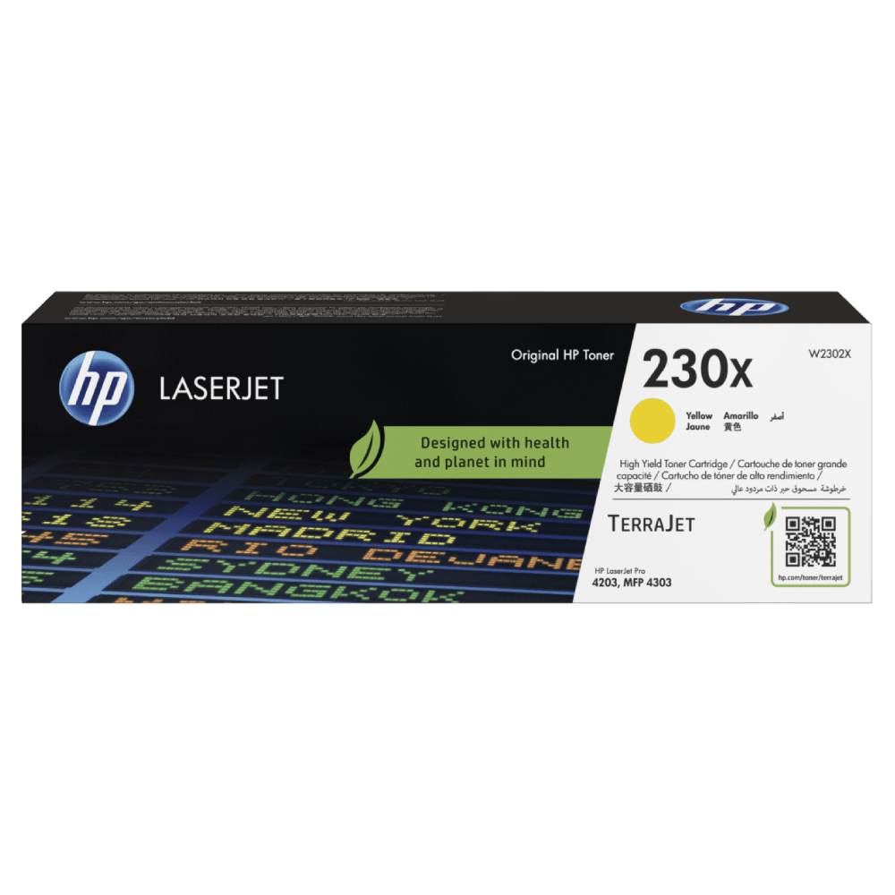 Toner HP 230X Amarillo LaserJet Original (W2302X)