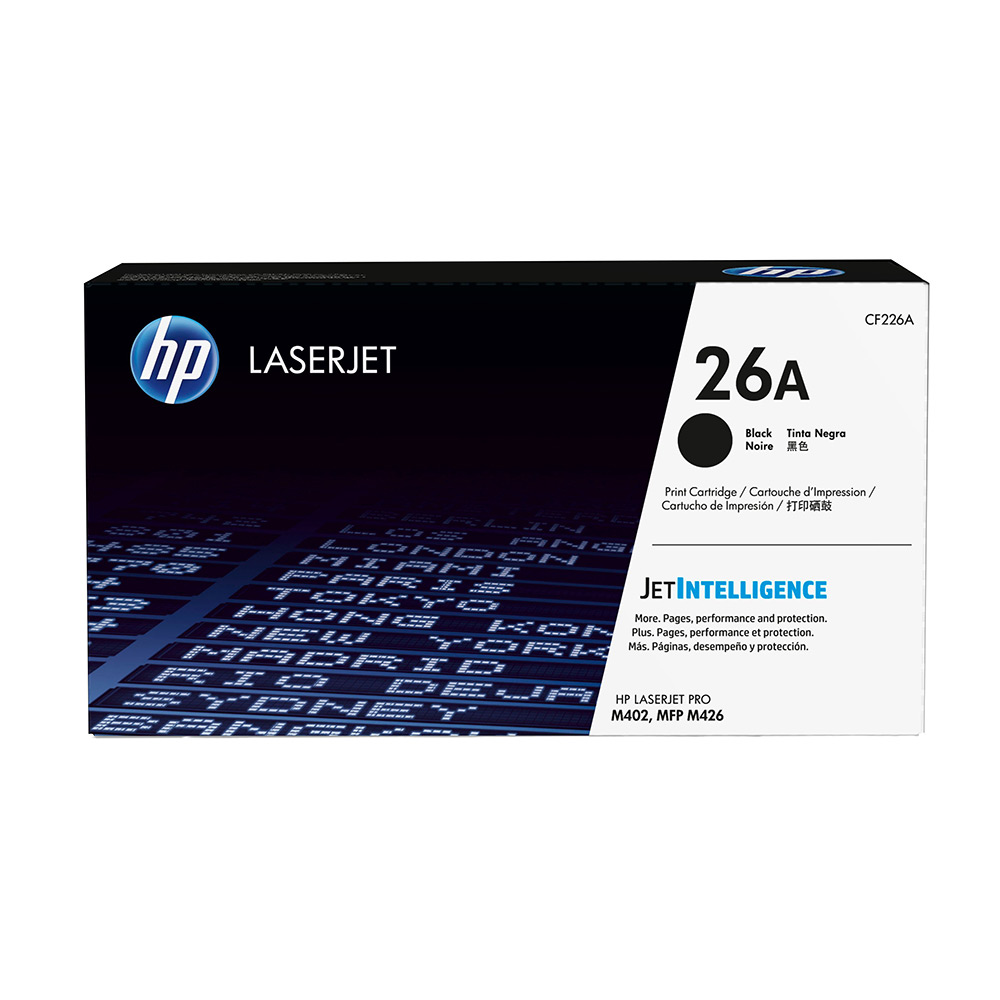 Toner HP 26A Negro Laserjet Original (CF226A)