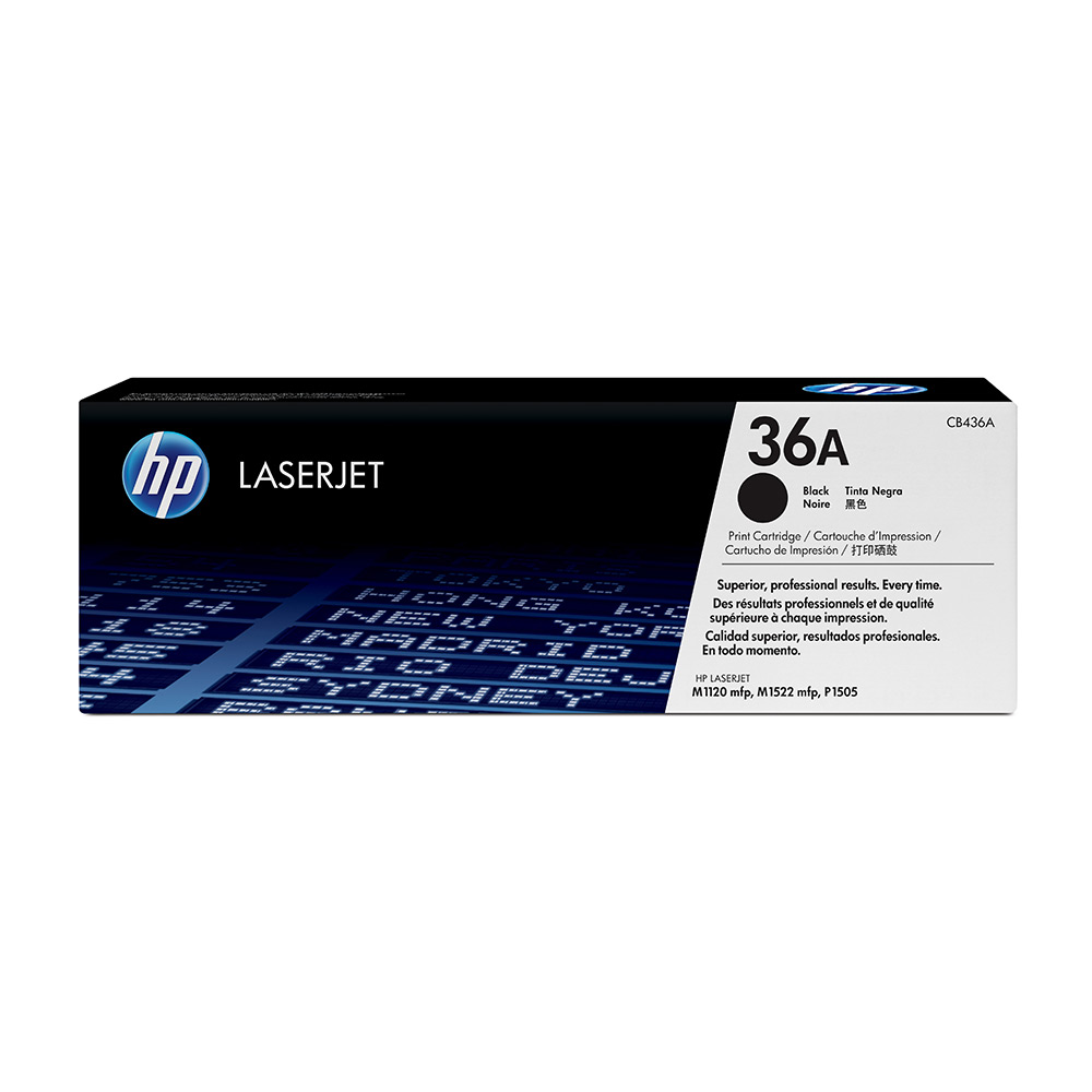 [CB436A] Cartucho De Toner HP 36A Negro Laserjet Original (CB436A)