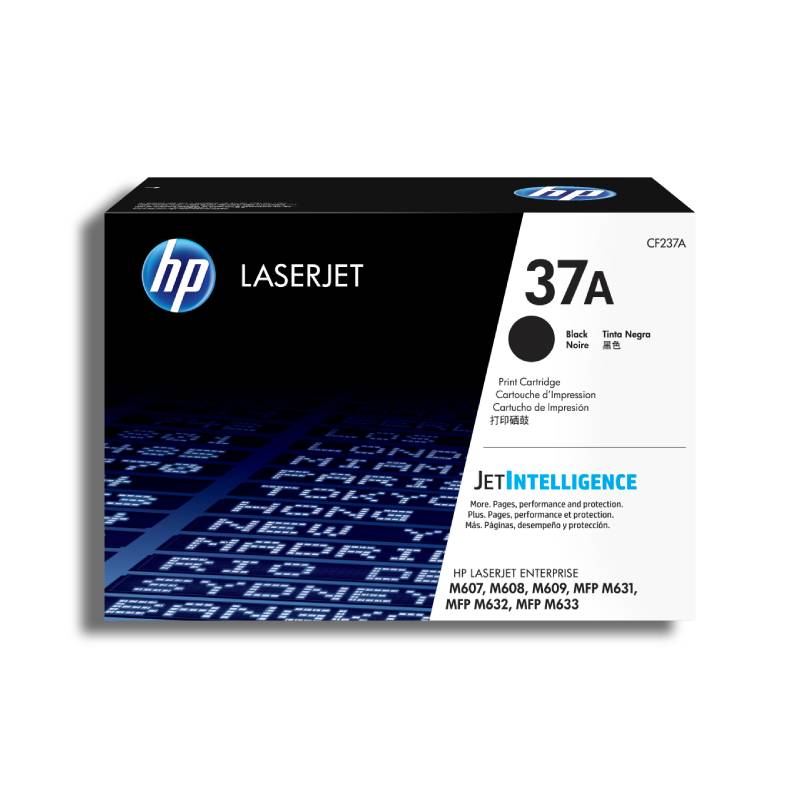 [CF237A] Cartucho De Toner HP 37A Negro Laserjet Original (CF237A)