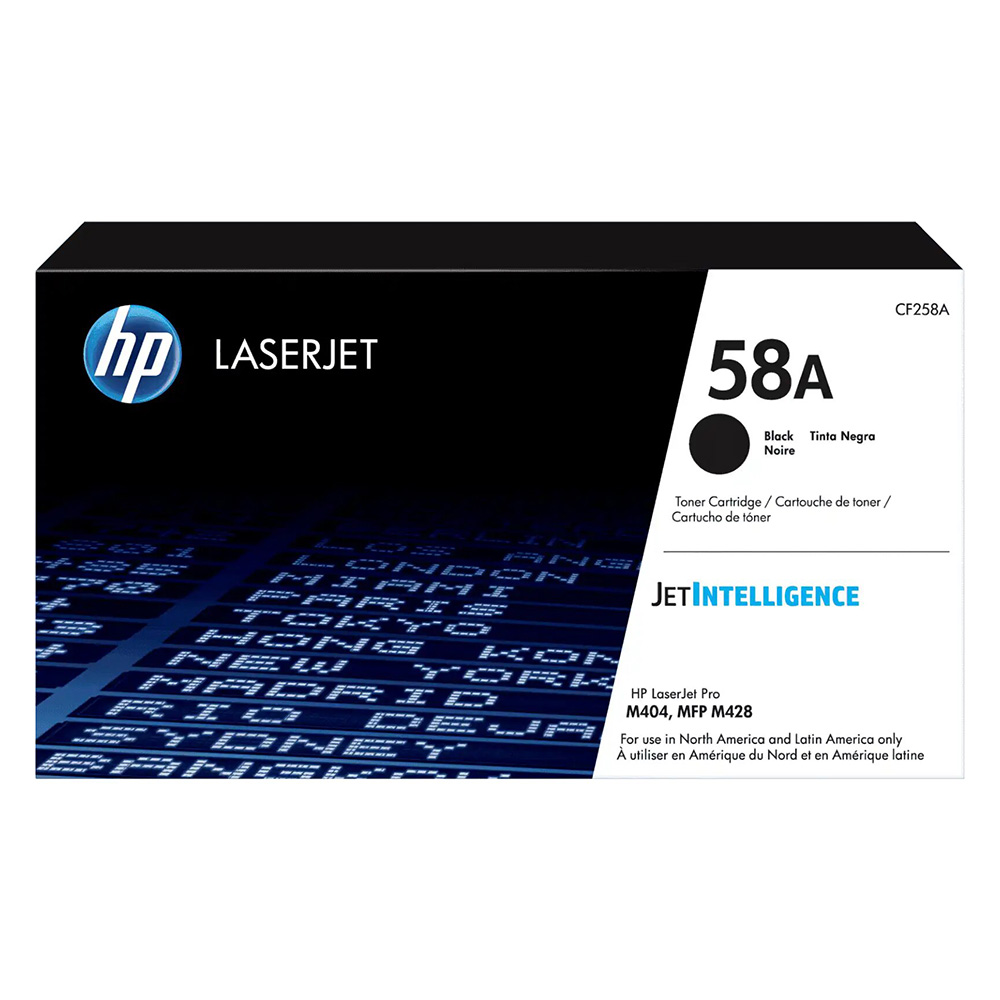 Toner HP 58A Negro Laserjet Original (CF258A)