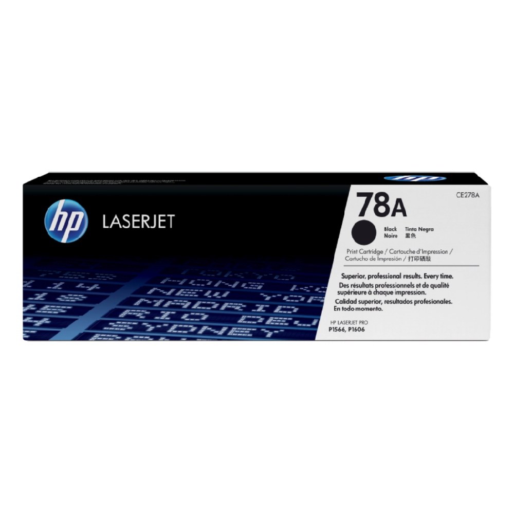 [CE278A] Cartucho De Toner HP 78A Negro LaserJet Original (CE278A)