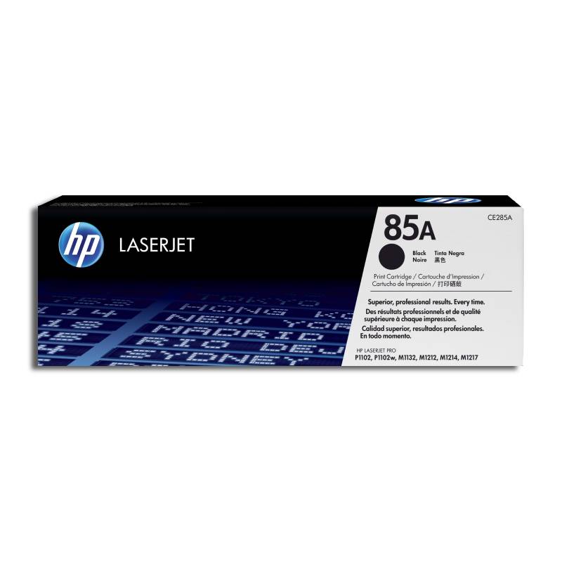 [CE285A] Cartucho De Toner HP 85A Negro Laserjet Original (CE285A)