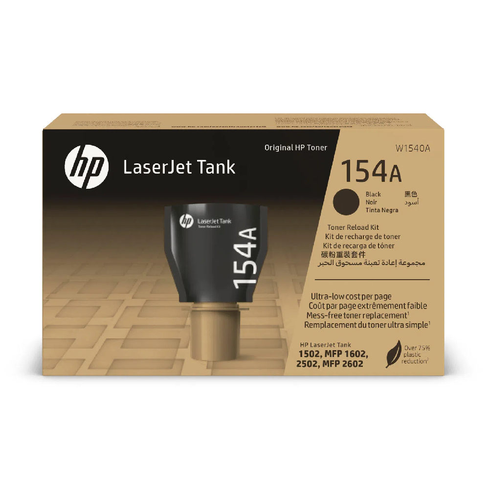 [W1540A] Kit De Recarga De Toner HP 154A Negro Laserjet Original (W1540A)