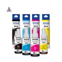 Tintas Epson 664 – Pack Completo y Botellas Individuales (Negro, Cian, Magenta, Amarillo)